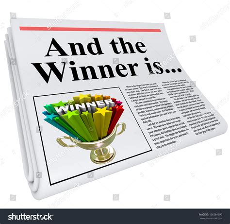 AND THE WINNER IS .